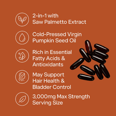 BAZAR™ Pumpkin Seed Oil Softgels